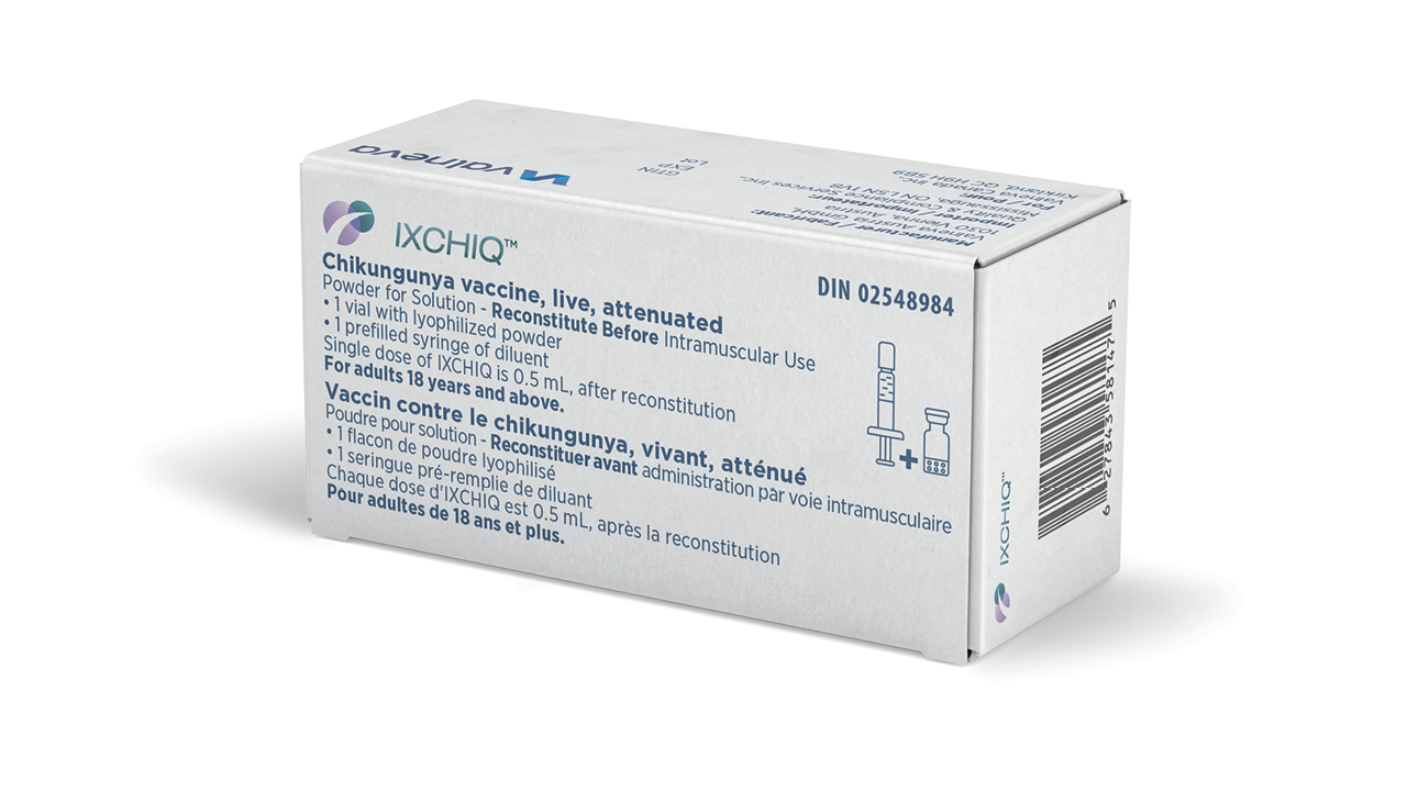 New product: Ixchiq: first chikungunya vaccine | Canadian