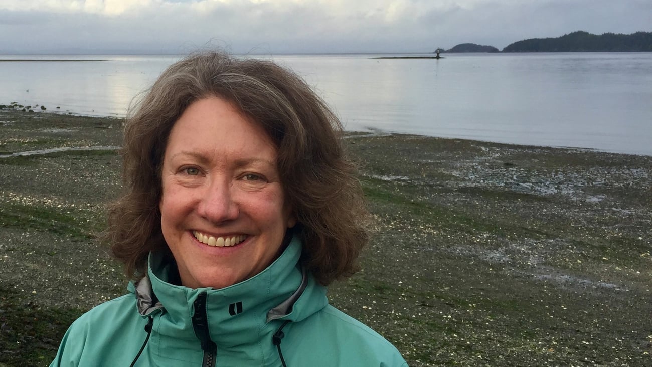 Karen Graham in Port Hardy, B.C.