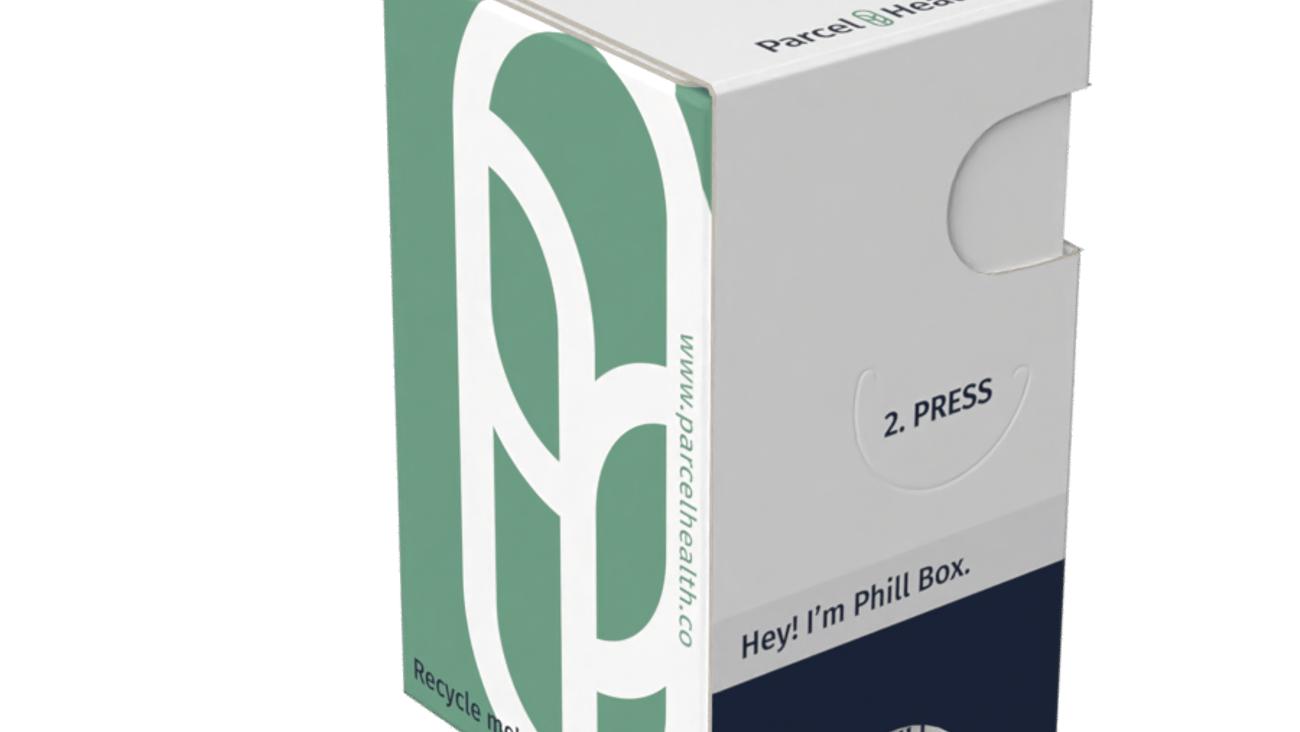 Phil box green pill box