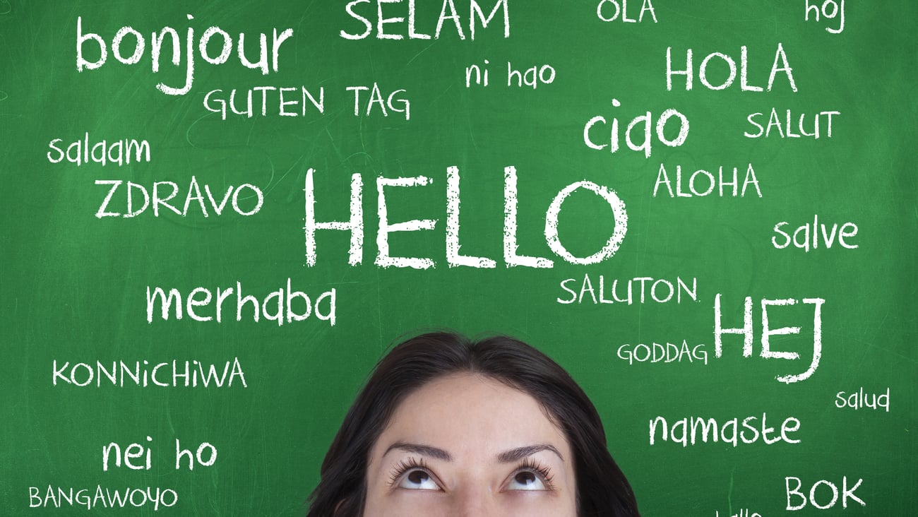 hello-chalk-blackboard-languages-woman-greetings