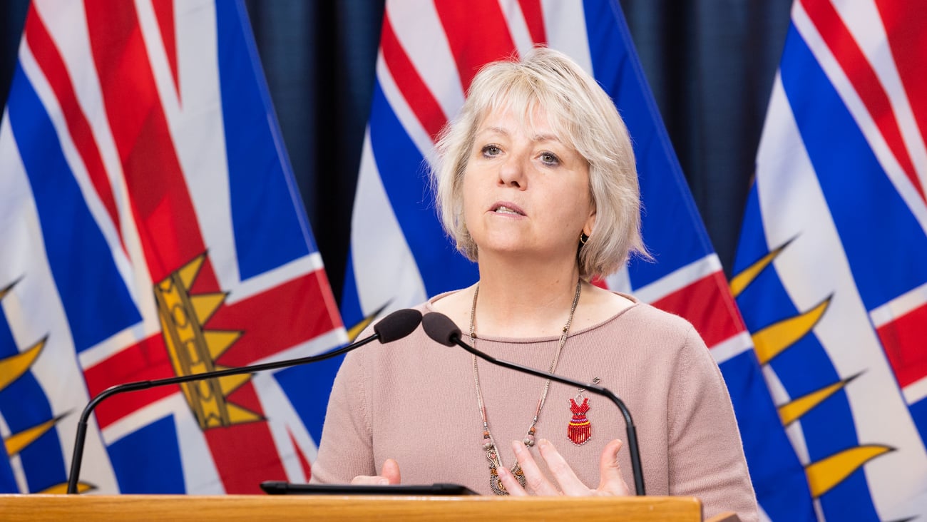 B.C. Chief Provincial Health Officer Dr. Bonnie Henry provides an update on COVID-19 on Oct. 26, 2021.