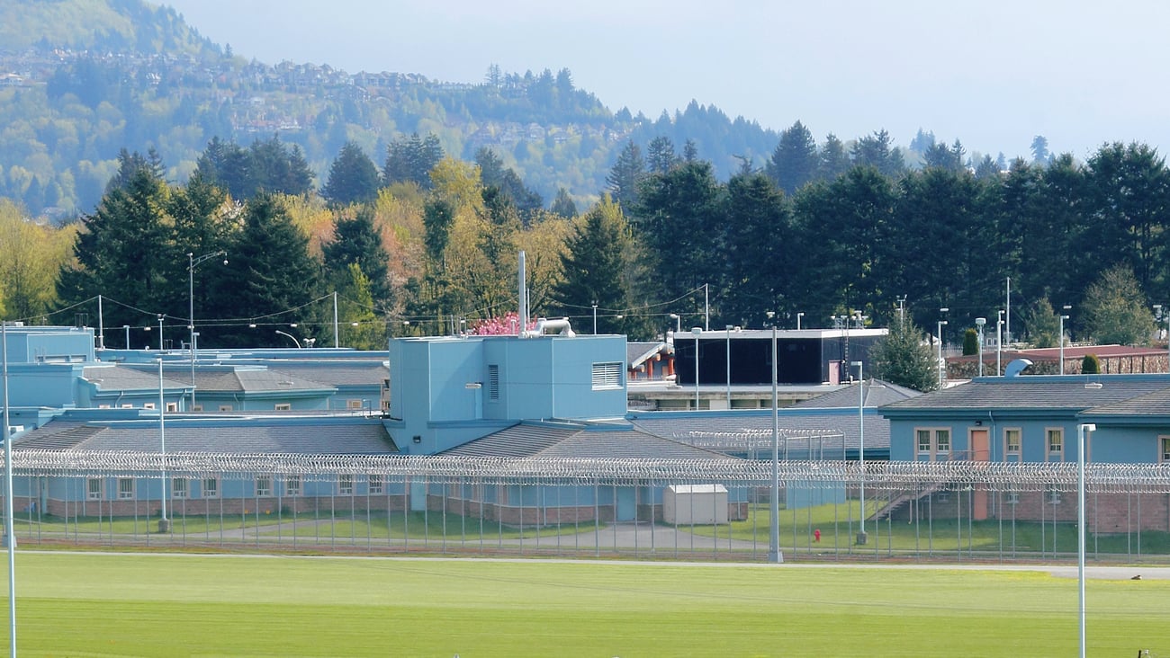  Matsqui Institution, as seen on April 11, 2015, is a federal medium-security prison facility in Abbotsford, British Columbia