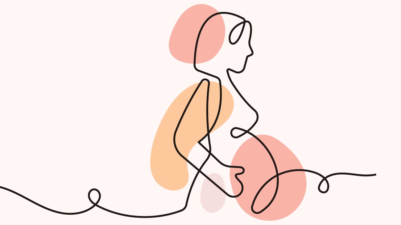 Illustration pregnant