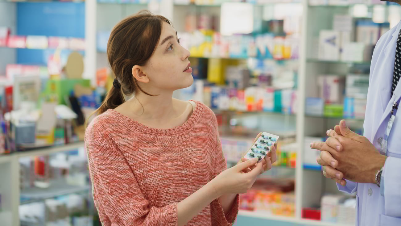 woman asking question about otcs