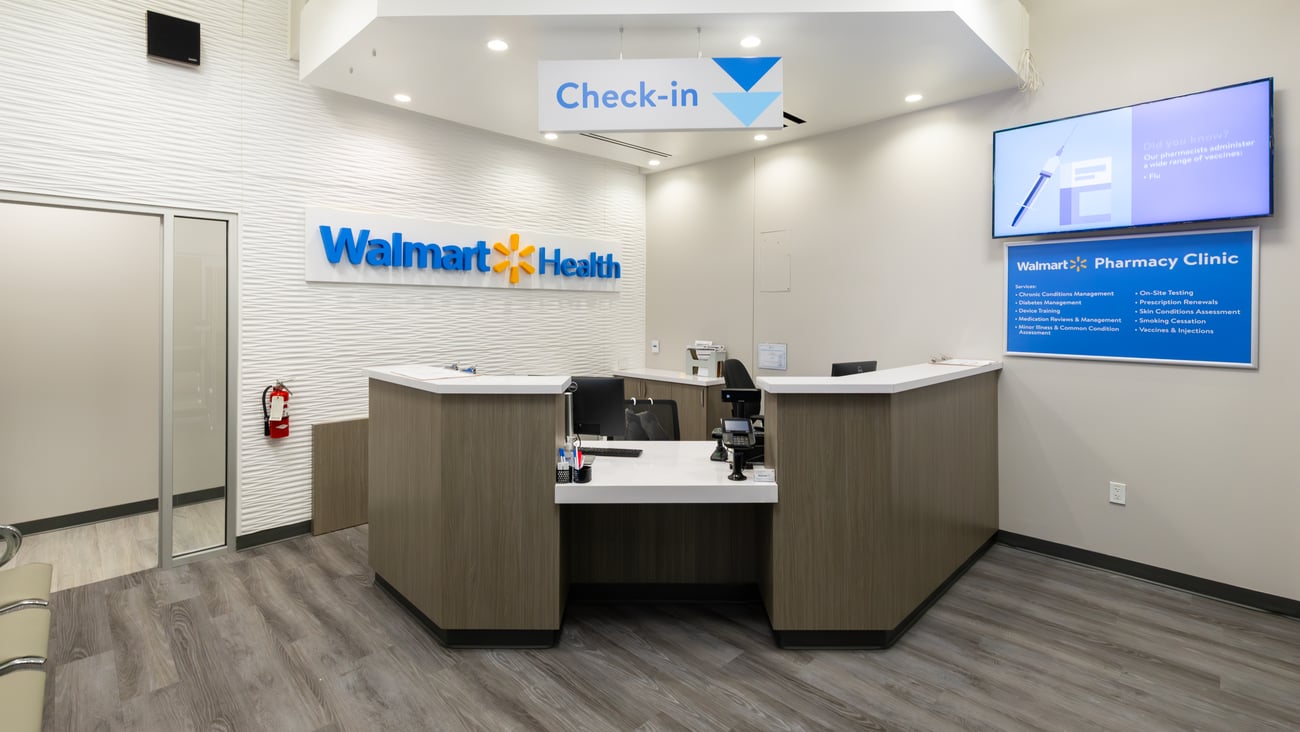 Walmart's pharmacy clinic. (Walmart Canada)