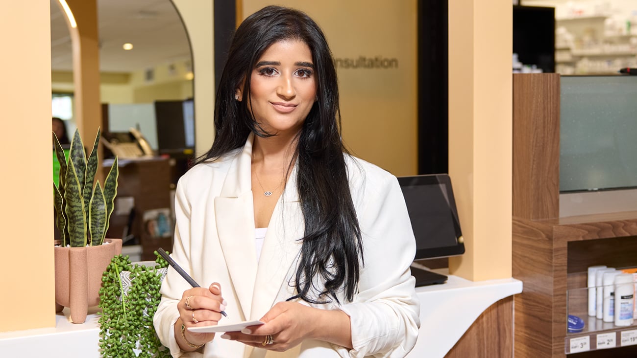 Athena Dhirani, pharmacist/owner, Trinity Bellwoods Pharmacy