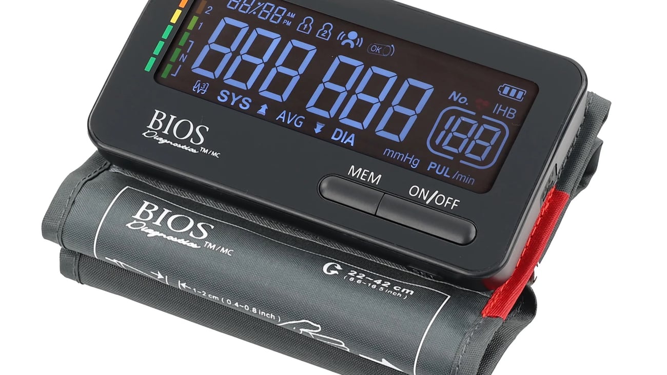 BIOS Diagnostics Blood Pressure Monitor Progression