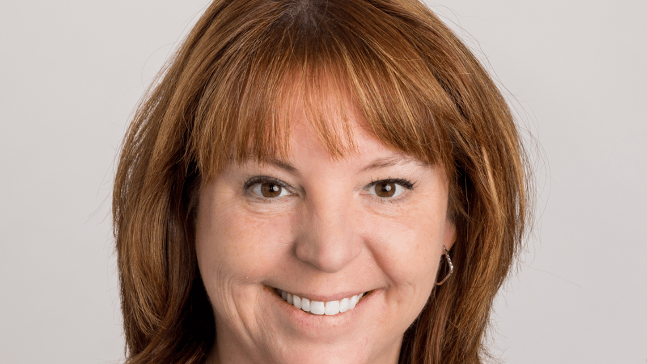 Woman smiling for the camera