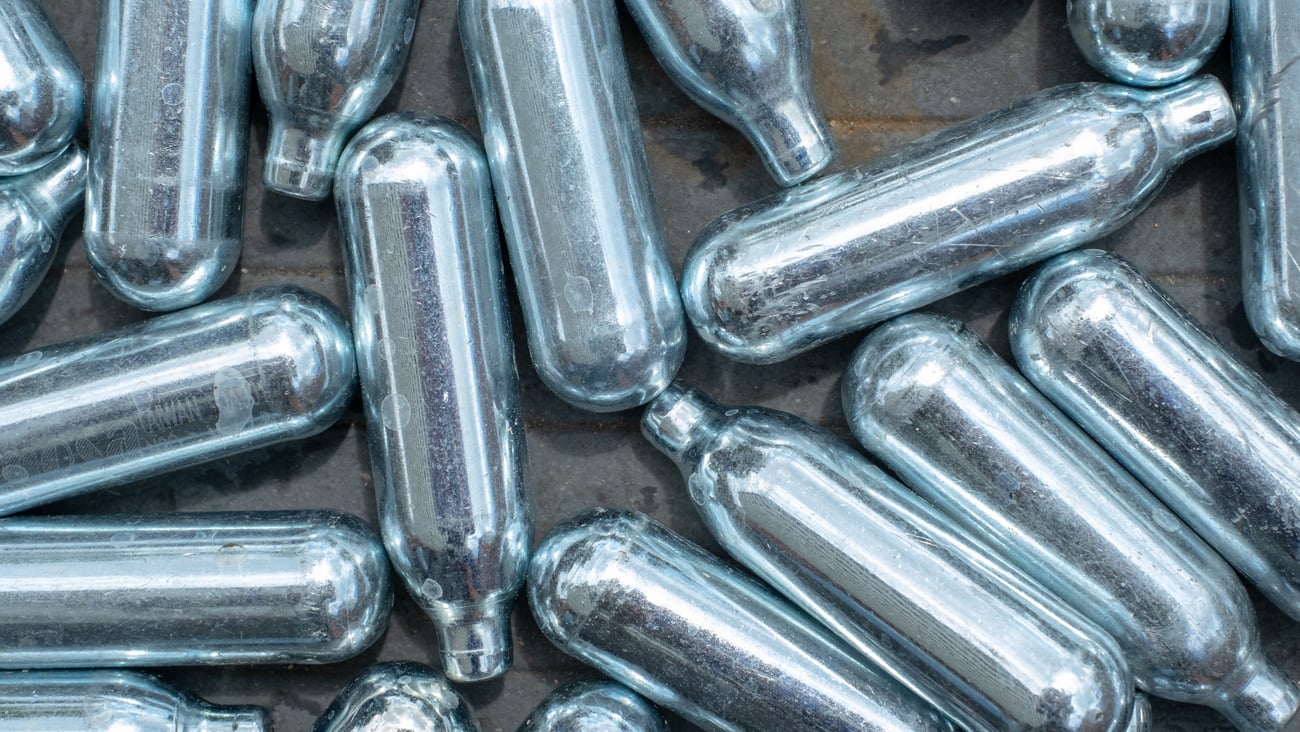 Nitrous oxide canisters