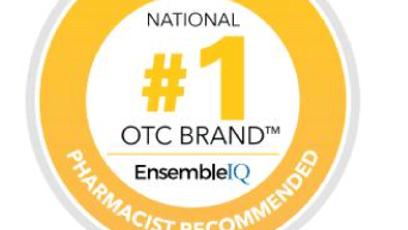 Pharmacists' OTC recommended brand logo