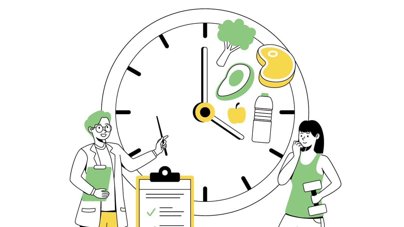 Cartoon of pharmacists working