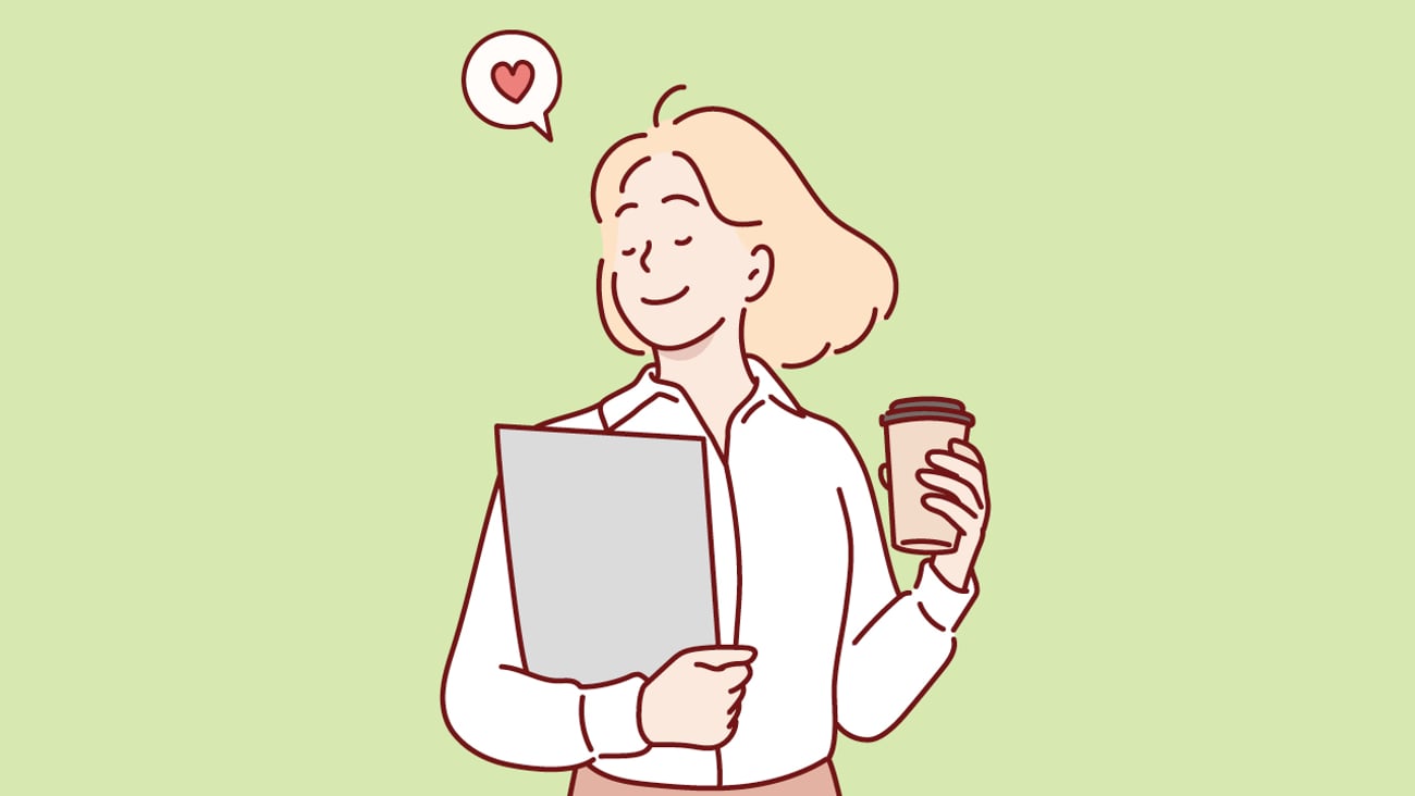 A cartoon of a happy pharmacist