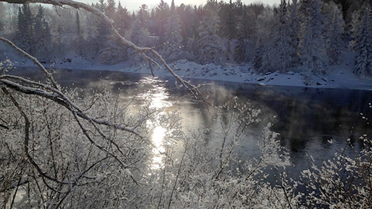 Picture of a scenic winter view