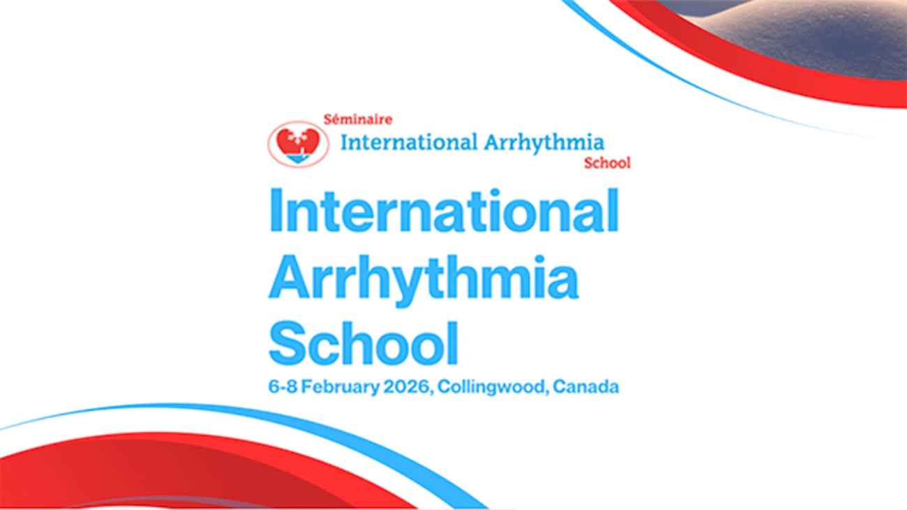 International Arrhythmia School 2026 graphic