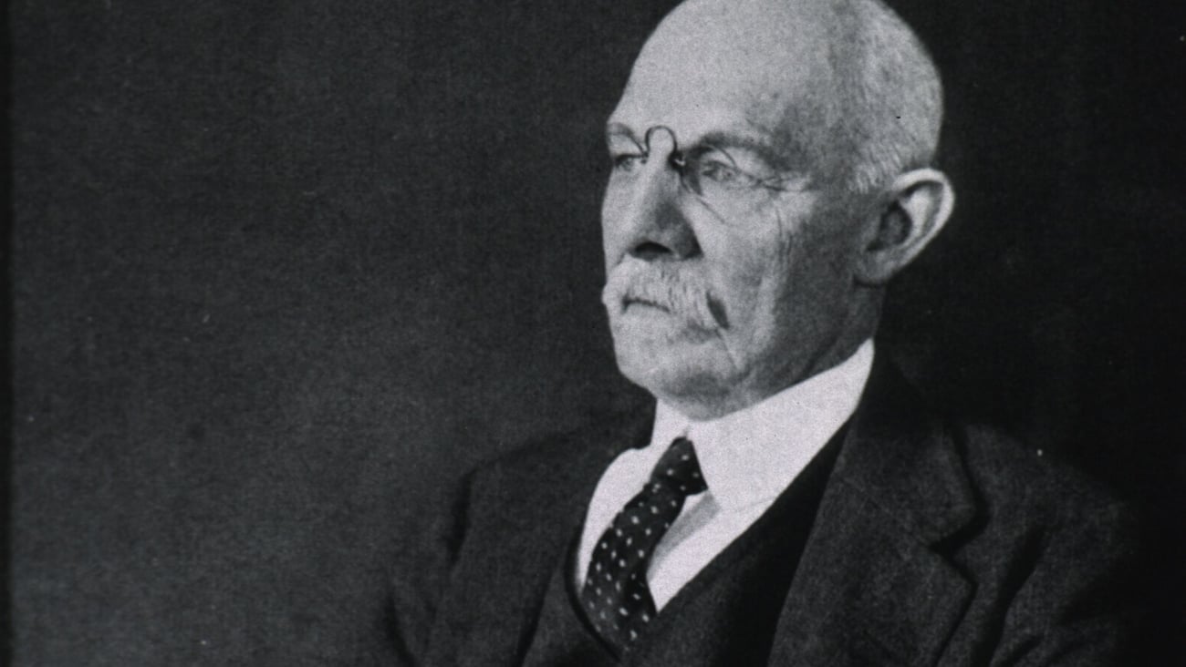 Dr. William S. Halsted, seen in this 1922 photo. (U.S. National Library of Medicine)