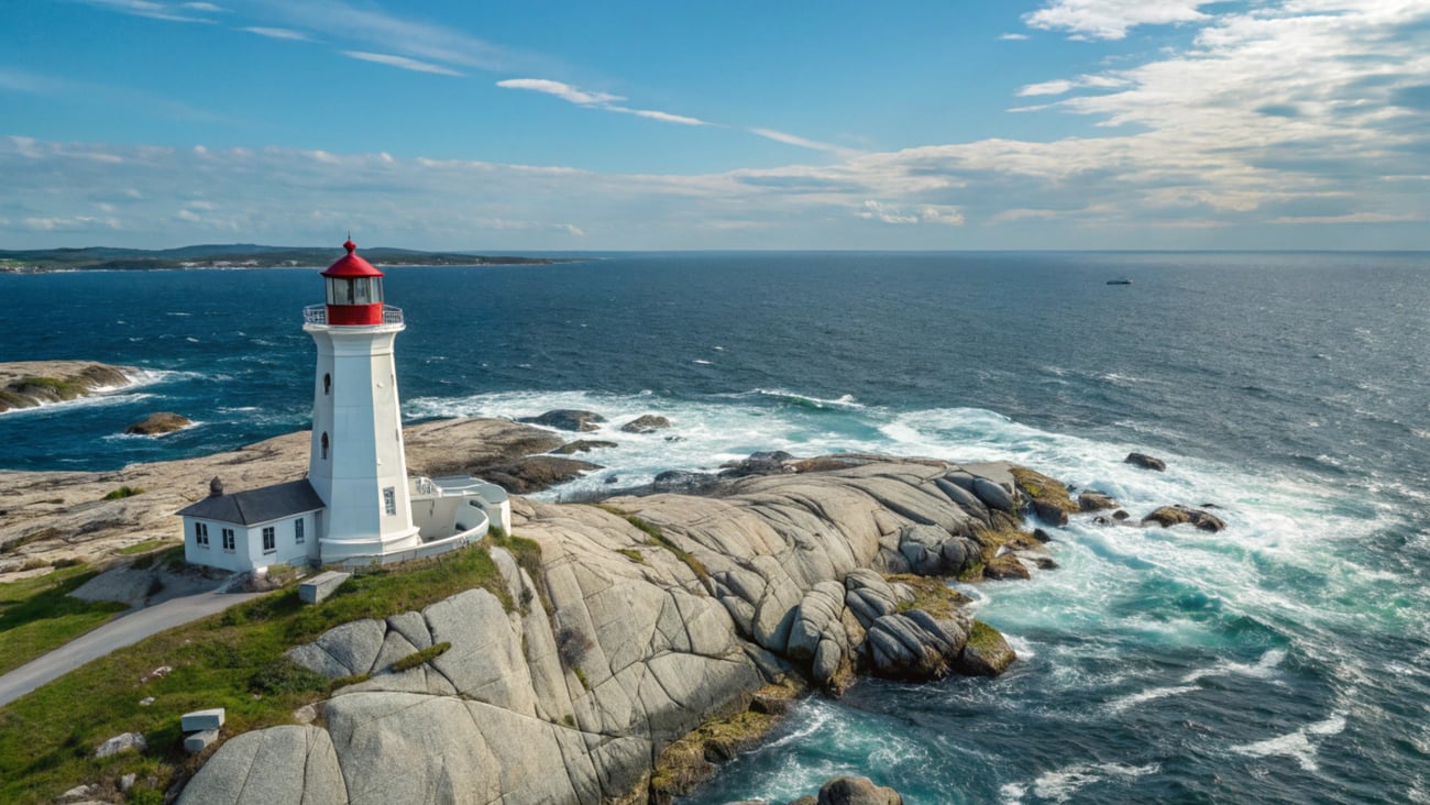 Peggy's Cove in Nova Scotia