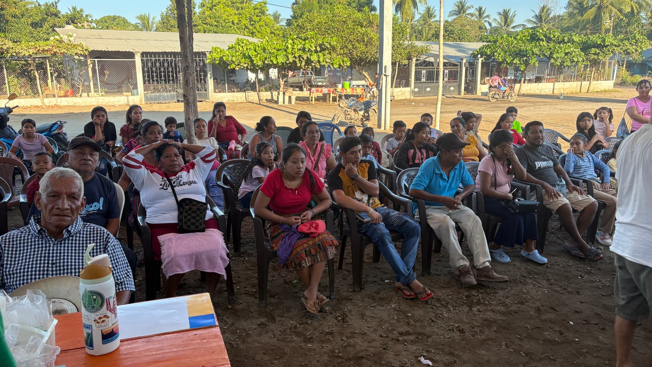 Patients waiting for treatment—Guatemala Mission