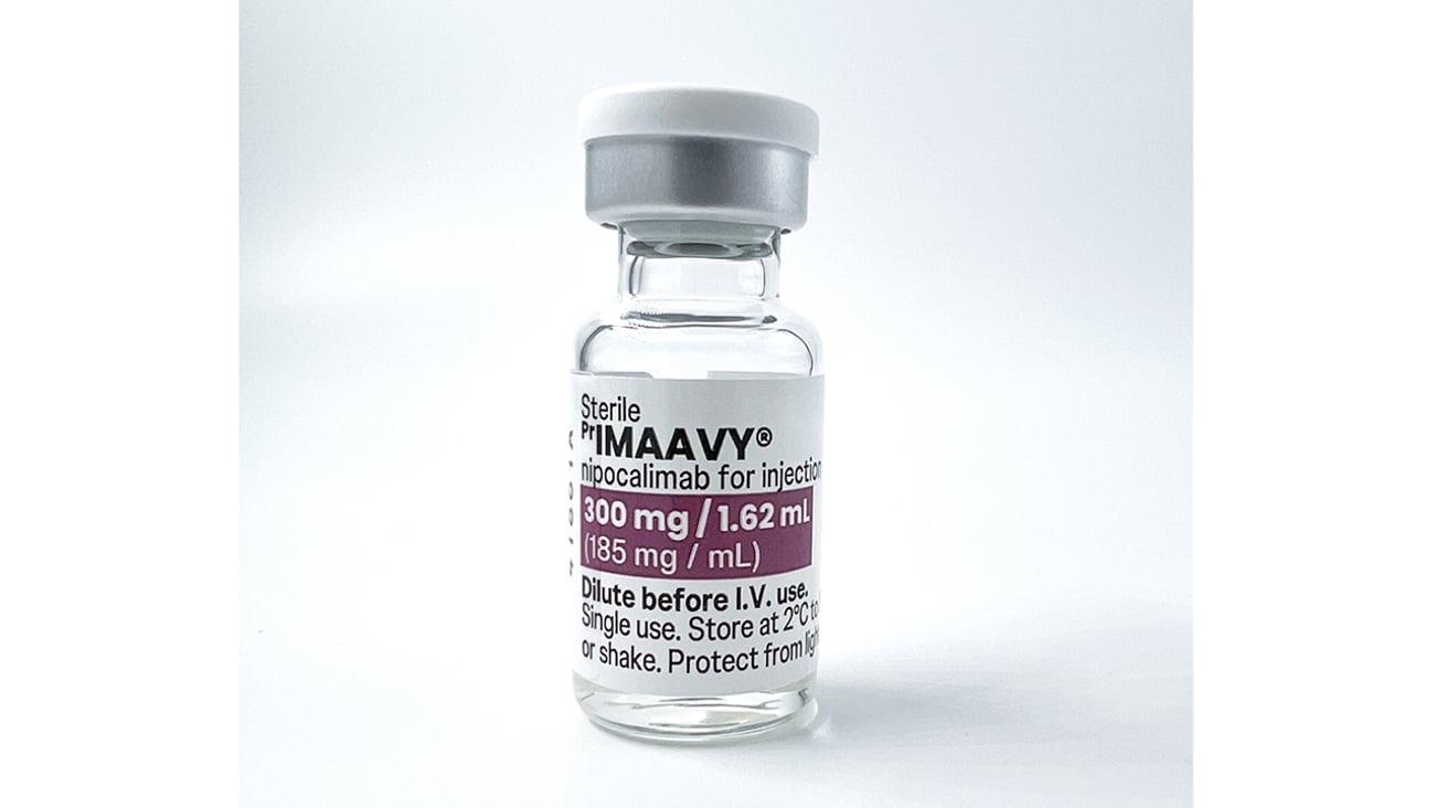 Bottle of Imaavy for myasthenia gravis