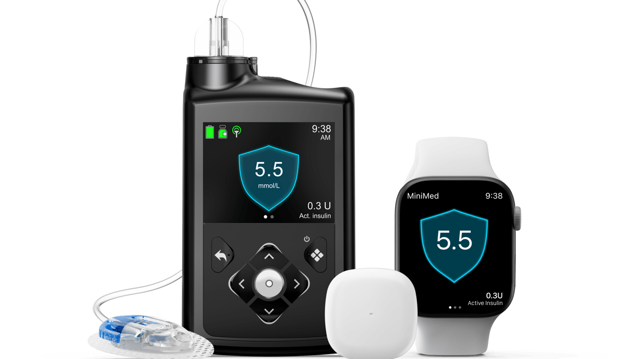The MiniMed 780G system.