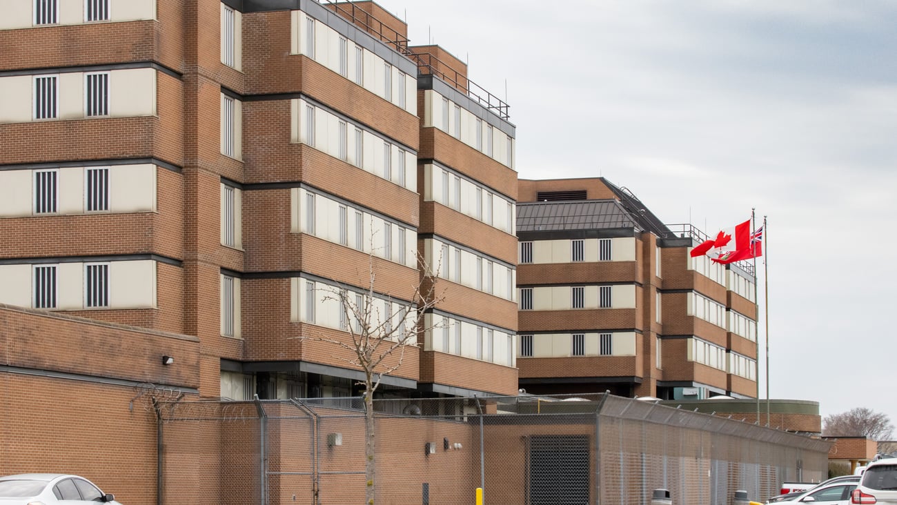 Toronto East Detention Centre jail in Scarborough.