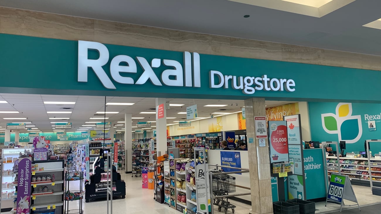 A Rexall Drugstore location in Ottawa.