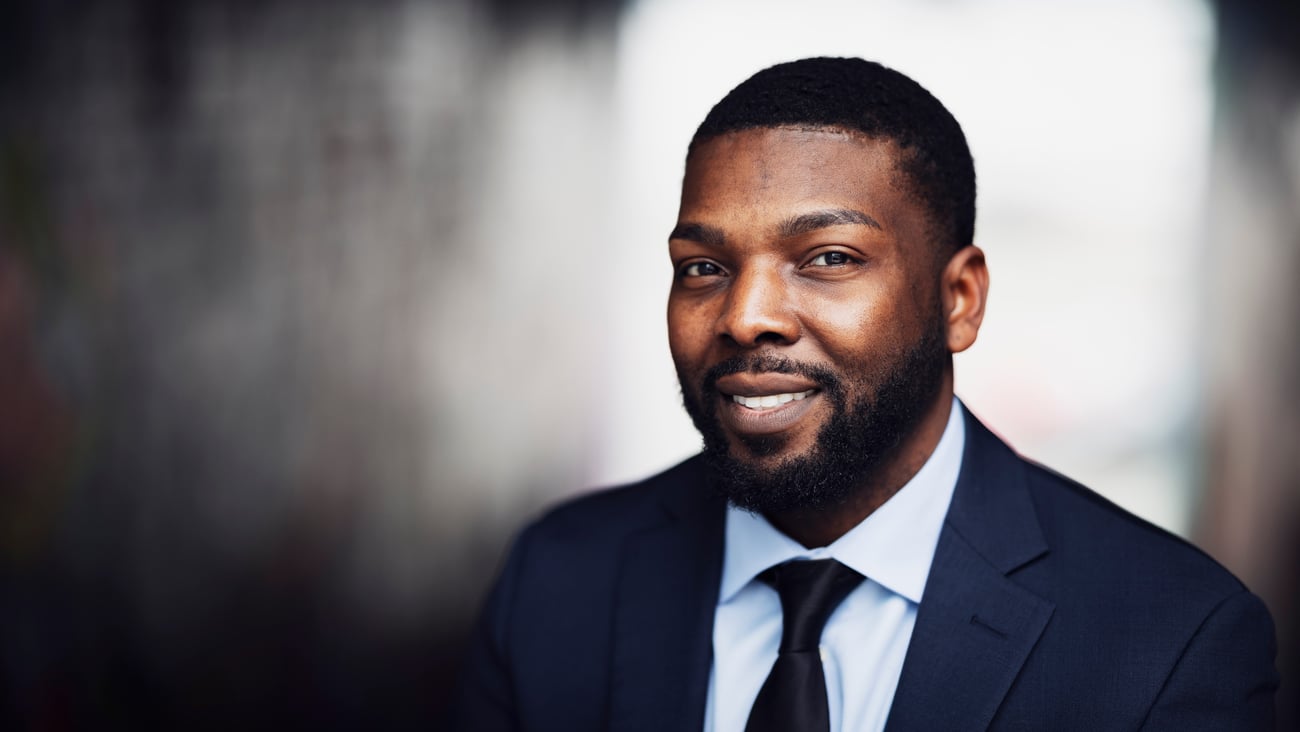 Man in suit;Dr. Bolu Ogunyemi 