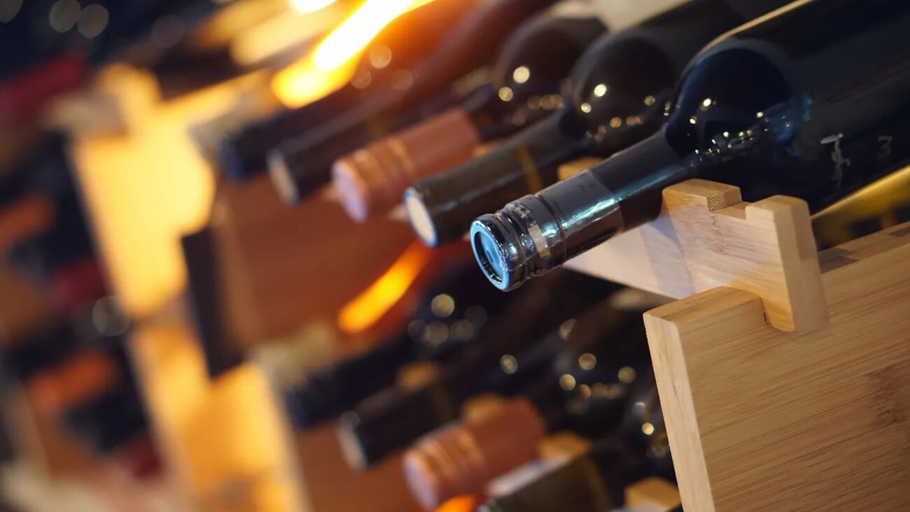 Wine Bottles in Wine Cellar; Shutterstock ID 2499895865
