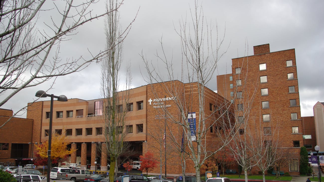 The Providence Portland Medical Center in Oregon is seen in this file photo. M.O. Steven/Wikimedia