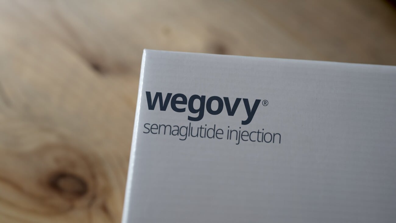 July 27th 2023, the logo of wegovy semaglutide injection on a box.; Shutterstock ID 2338223569