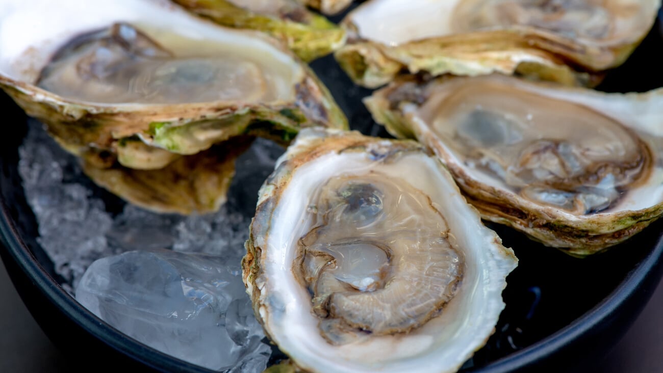 Lucky Lime Oysters on the half-shell; Shutterstock ID 779251564