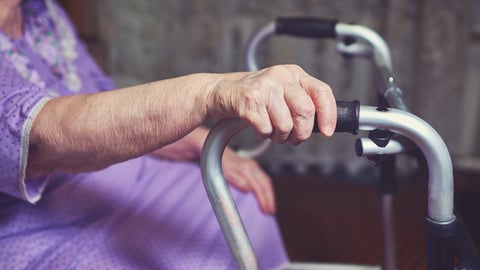 a person sitting on a chair