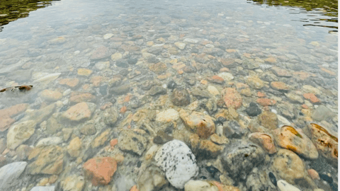 a boat in the water