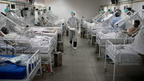 a group of people in a room