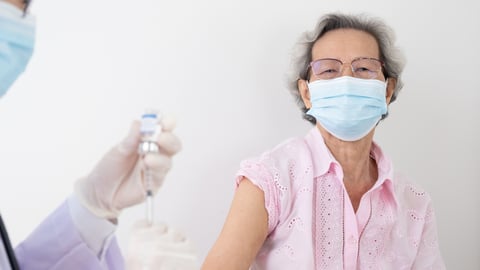 a person brushing the teeth