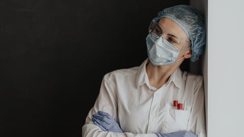 Doctor wearing PPE