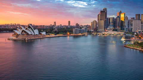 Sydney harbour in Australia 