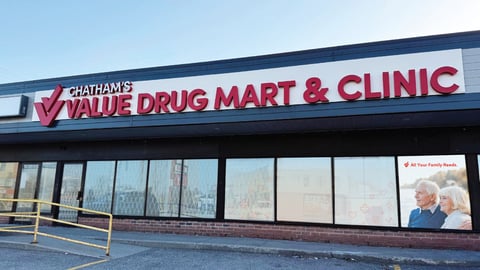 Chatham's Value Drug Mart in Chatham, Ont.  (CNW Group/Pharmacy Brands Canada)