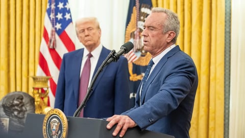 Robert F. Kennedy Jr. with Donald Trump
