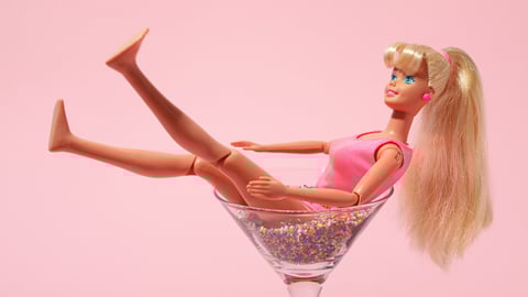 A Barbie doll