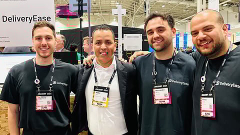 Picture of company founders--DeliveryEase