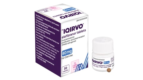 Box of medicine with bottle beside it