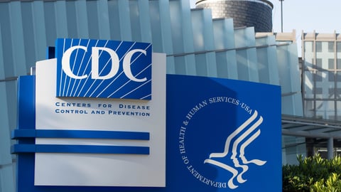 Sign in front of the CDC offices in Atlanta