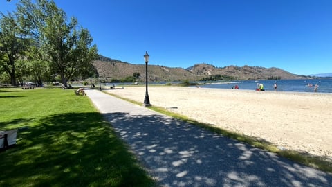 Okanagan falls beach in summer (reader photo)