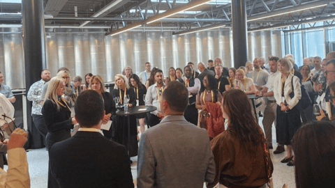 People milling around at FIP Copenhagen 2025