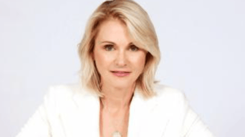 Genevieve Biron smiling for a photo