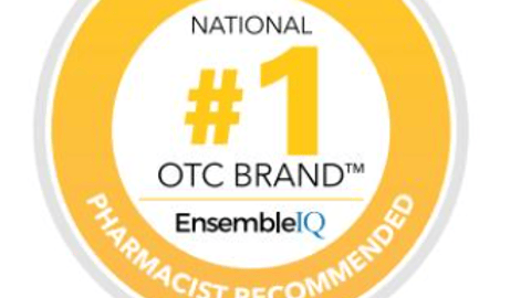 Pharmacists' OTC recommended brand logo