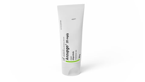 Anzupgo for chronic hand eczema 