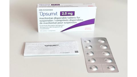 Packet of medication:Opsumit 