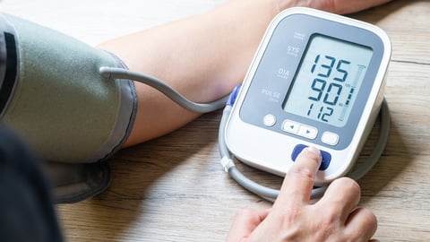 A blood pressure machine 