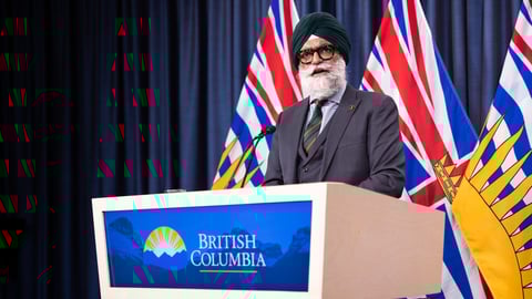 Dr. Jatinder Baidwan, chief coroner, delivers an update on March 3, 2026. (Province of British Columbia)